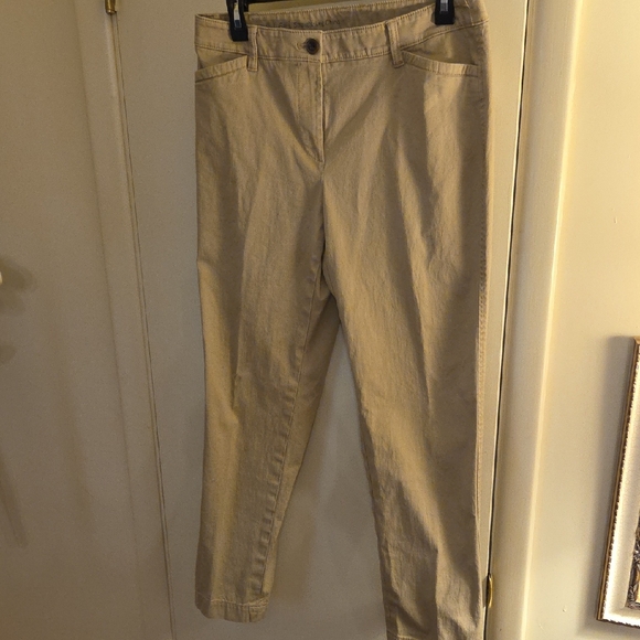 Talbots Pants - Talbots Womens Straight Leg Chino (Petite)